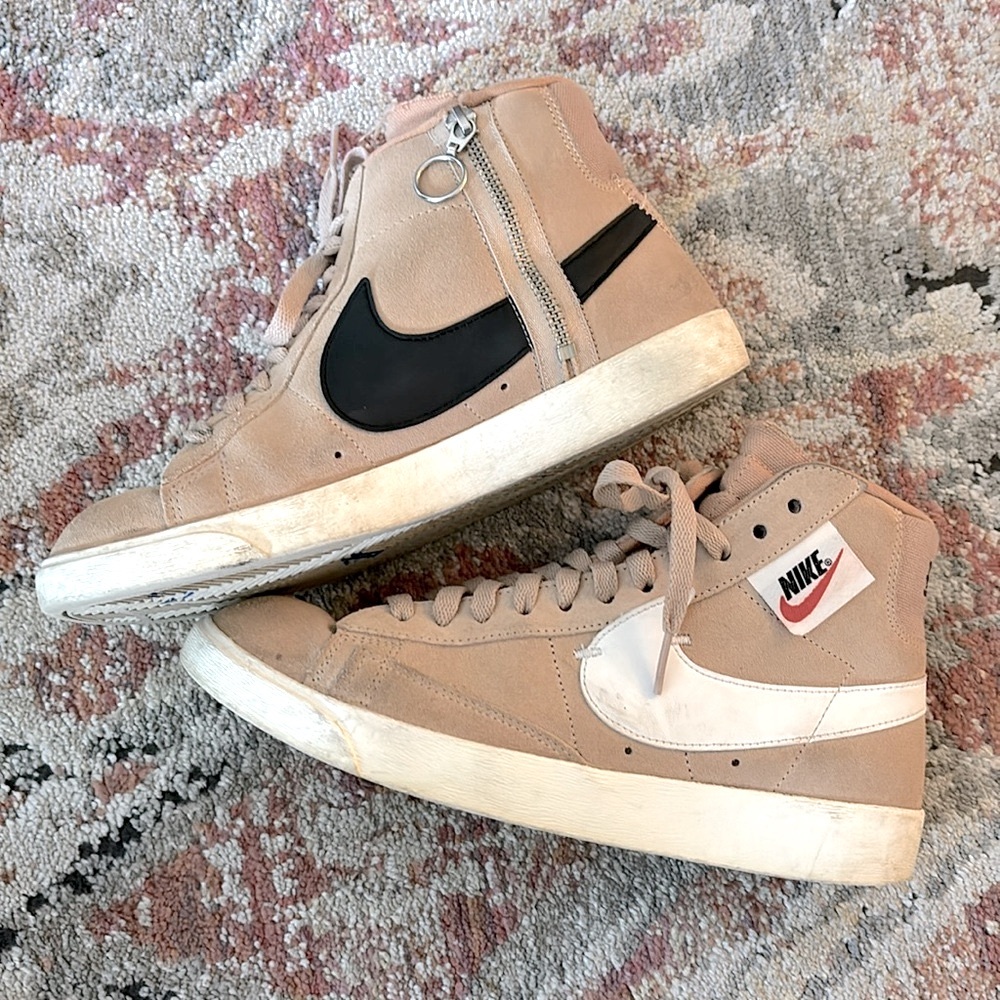 Nike Blazer Mid Rebel Bio Beige Summit White ~ Size 8